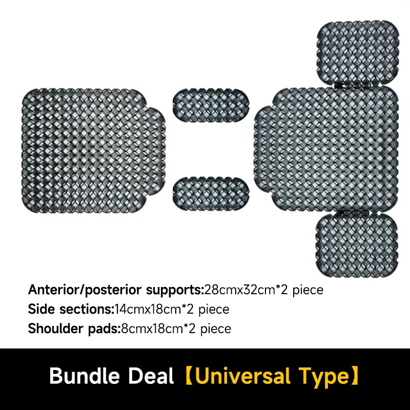 Tactical Vest Universal Heat Dissipation Board 3D Breathable Pad, Sweat Wicking and Stress Reducing Shoulder Pad, Backpack Liner