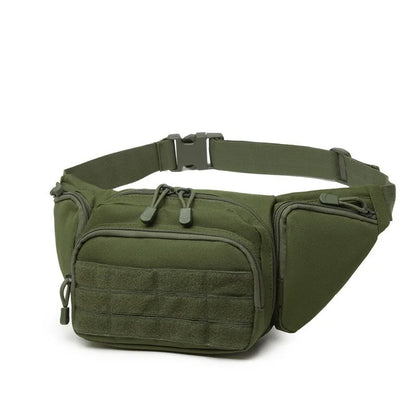Multifunctional Tactical Waist Bag Outdoor Cycling Storage Pack Portable Concealed Molle Waist Pouch Tactical Accessory Utility