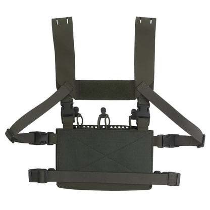 Tactical V1 Modular Hunting Chest Strap UG Style Hunting Plate Carrier LV-X Chest Rig with 556 Triple Magazine Pouch