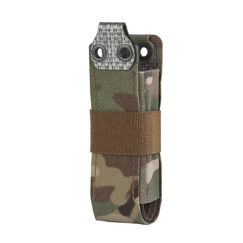 Elastic Pistol Mag Pouch 9MM Elastic 9mm Pistol Magazine Pouch Quick Access MOLLE Panel Airsoft Sidearm Organizer