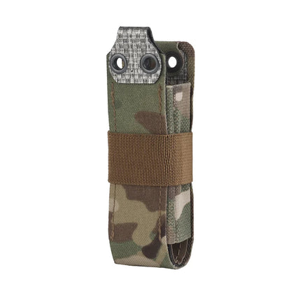 Elastic Pistol Mag Pouch 9MM Elastic 9mm Pistol Magazine Pouch Quick Access MOLLE Panel Airsoft Sidearm Organizer