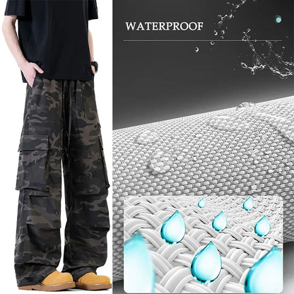 Autumn Hiking Pant Men Outdoor Waterproof Camouflage Camping Trekking Trousers Spring Windproof Fishing Cycling Sport Cargo Pant