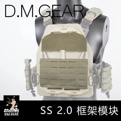 Outdoor SS 2.0 MOLLE Board For Frame Vest Compatible With