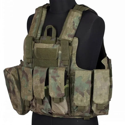 Tactical Vest Airsoft Molle Combat Assault Plate Carrier Vest CS Wargame Outdoor Clothing Hunting Paintball Waistcoat
