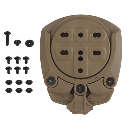 Tactical Holster 360 Degree Revolve Hunting Pistol Mounting Adapter Modular  Shooting Holster Accessories