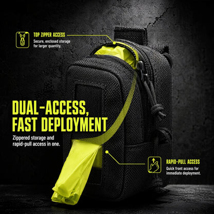 Disposable Glove Pouch MOLLE Nylon Tactical Pouch Duty Belt EMT Medical Gloves Storage Bag Outdoor Hunting Waist Pack Accessory