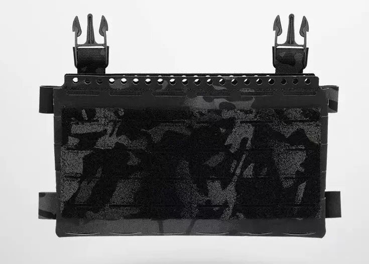 Tactical MK5 Chest Rig Front Panel SS Style Molle Vest Front Pouch For FCSK JPC LV119 6516 Airsoft AR15 Military Enthusiast Camo