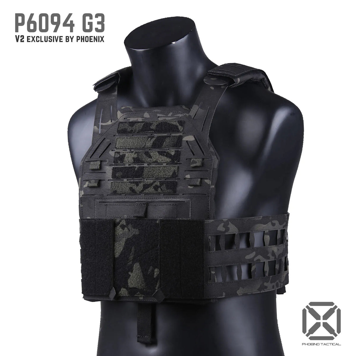 Fenggong-Lightweight Composite Tactical Tank Top, 6094 G3 V2   Love Laser, 6094
