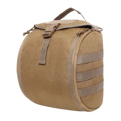 Tactical Helmet Bag Pack Multi-Purpose Molle Storage Carrying Pouch for Sports Hunting Shooting Combat Helmets