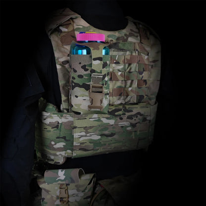Airsoft SS Style Water Bottle Pouch Tactical Vest Bottle Holder Plate Carrier Molle Pouch Hunting 1L Multicam Bottle Bag Gear