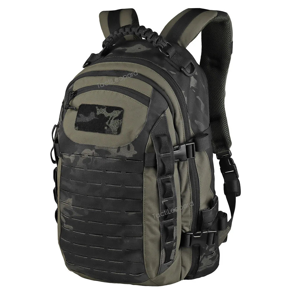 Outdoor Comfort Heavy Duty Backpack DE MK2 Tactical Multifunctional 25L Large-capacity Bag Assault Molle Pack Mission Knapsack