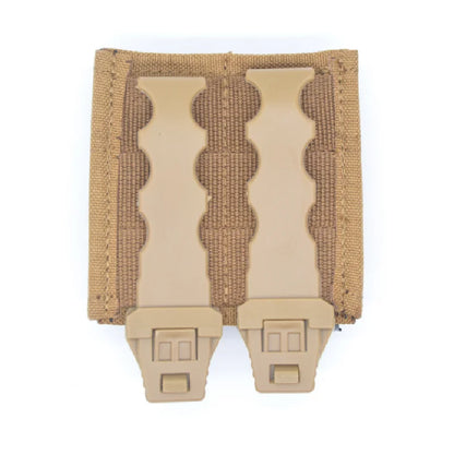 Ophidian MOLLE Mag Pouch FAST 9MM Single/Double Mag Bag Hunting CS Games Air soft Holder With Nylon Support Clip