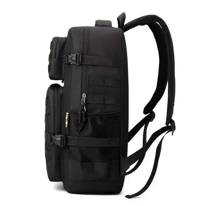 Tactical Backpacks Men's Camouflage Backpack, Hiking And Camping Backpack, LargeCapacity Multi-layer Outdoor Sports Backpack