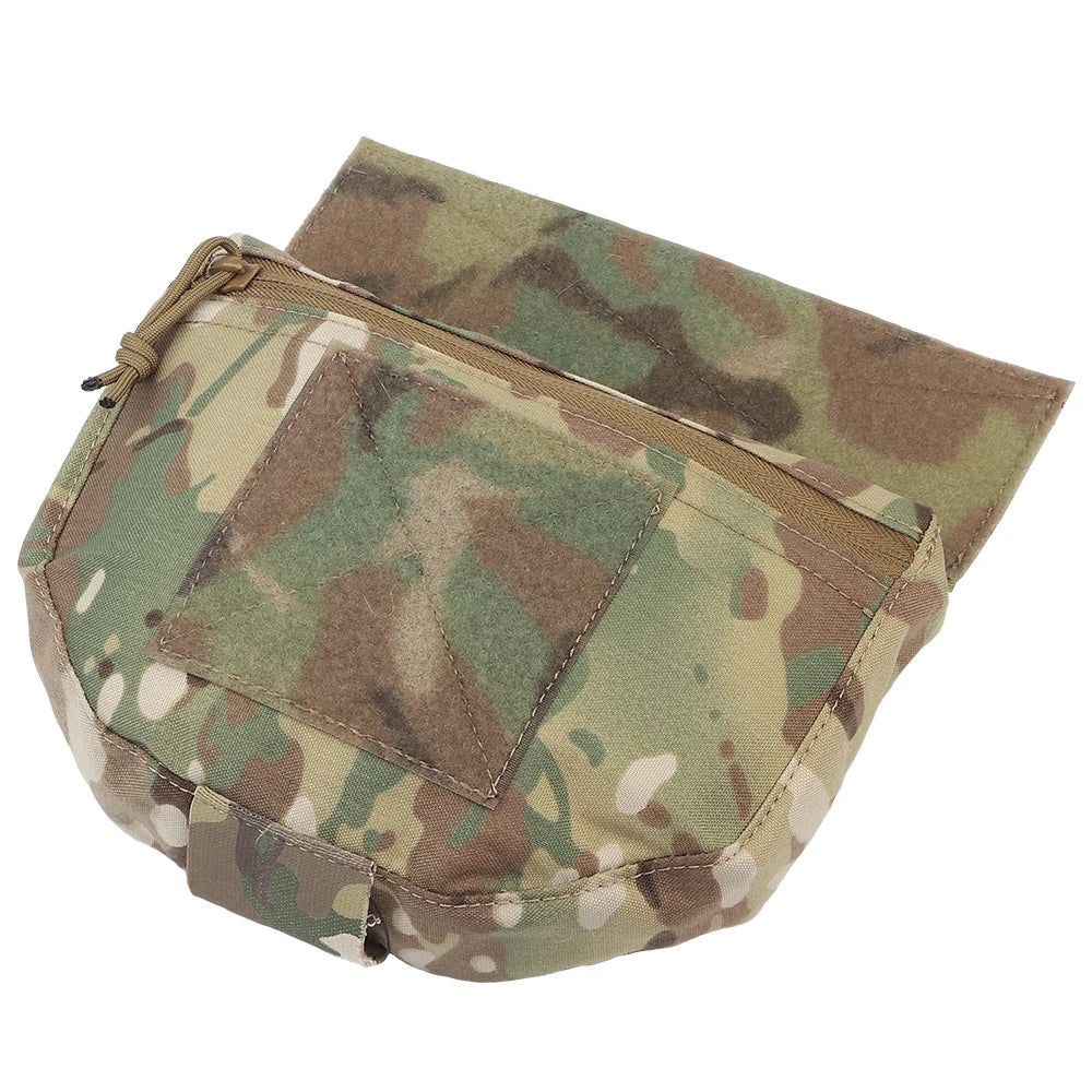 Tactical Chest Rig Drop Pouch FC JPC CPC LBT D3CR MK3 V5 Front Panel Airsoft Plate Carrier Vest Abdominal Storage Bag