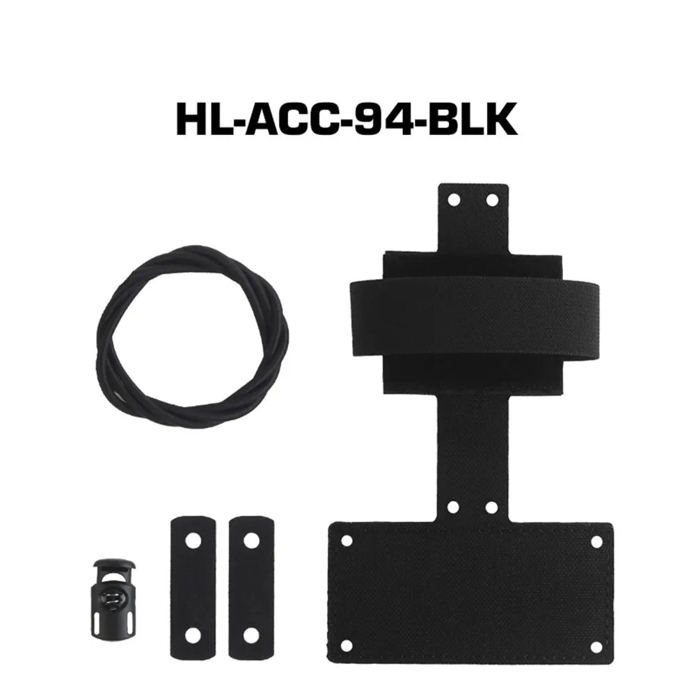 Tactical Hunting Helmet Night Vision Battery Pack Retainer NVG Battery Box Mounting Accessories Fixed Pouch Bag
