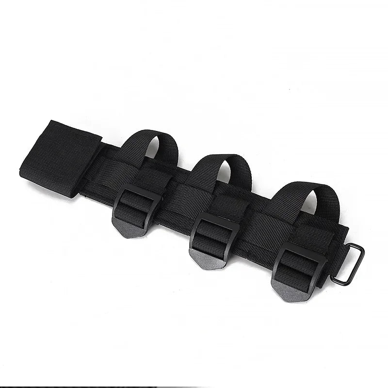 Molle Knife Pouch EDC Tool Holder Adapter Backpack Cinch Fasten Belt Strap PALS Attachment Outdoor Camping Hunting Accessories
