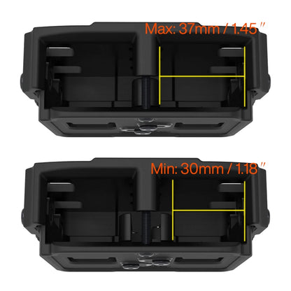 Universal Double Magazine Pouch with Belt Clip for Various Caliber Single Or Double Stack Magazines