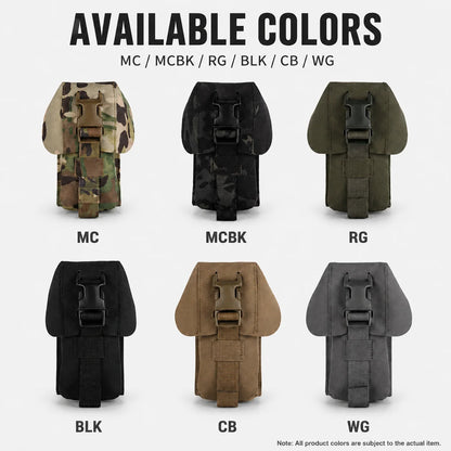 Tactical FPV Drone Fast Deploy Pouch MOLLE Quick Access Carrier Bag Remote Controller Storage Bag for Outdoor Training Gear Kit
