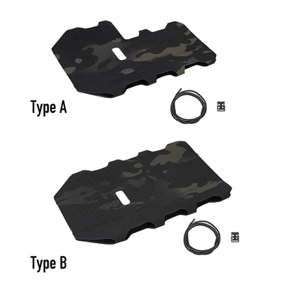 DMGear Tactical Gun Rail Cover Rail Wrap Heavy Heat Shield Gear Wrap Hand Protective Fit Quad/ One Rails 500D Nylon