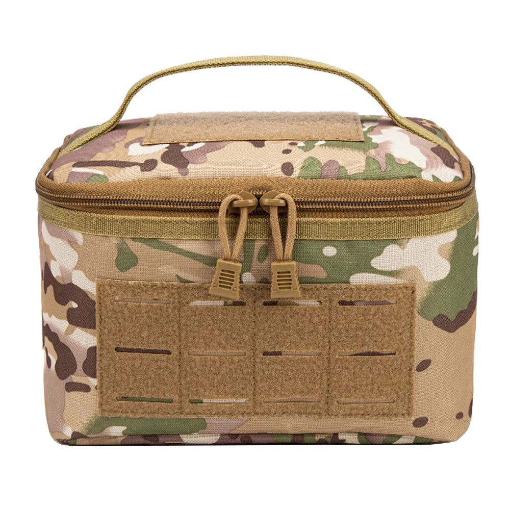 Rifle Cartridge Bag Tactical Pistol Ammo Pouches Bullet Storage Case Hunting Shotgun Ammunition Carrier Case EDC Tools Handbag