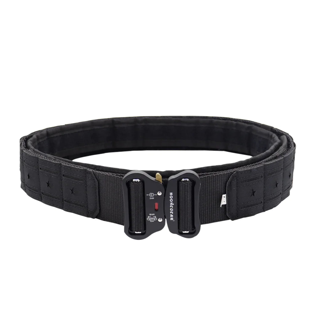 High Quality Tactical 2 inch Combat Belt Quick Release Metal Buckle MOLLE Mens Belts Camo 3415