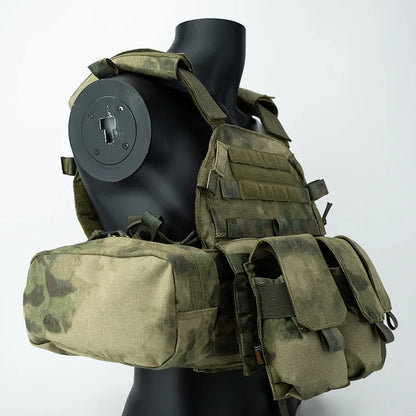 CS Green Ruins Tactical Vest, 6094 Battery Bag, Magazine Bag, Waist Cover Accessories, Outdoor Sports