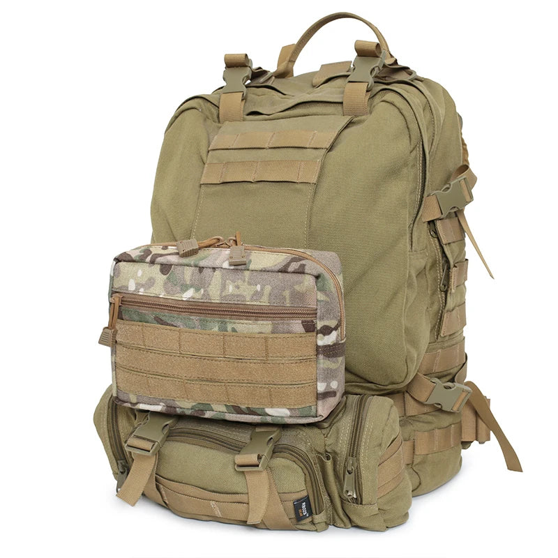 Outdoor Sports Molle Tactical EDC Pouch Dump Drop Pouche Organizer D3 Chest Rig MK3 Vest Bag Hiking Camping Hunting Accessories
