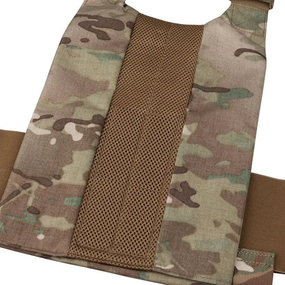 Tactical AC-1 Lightweight Vest Plate Carrier Set with Triple Magazine Elastic Pouch, Candy Storage Hunting Bag, 2.5cm Buckle