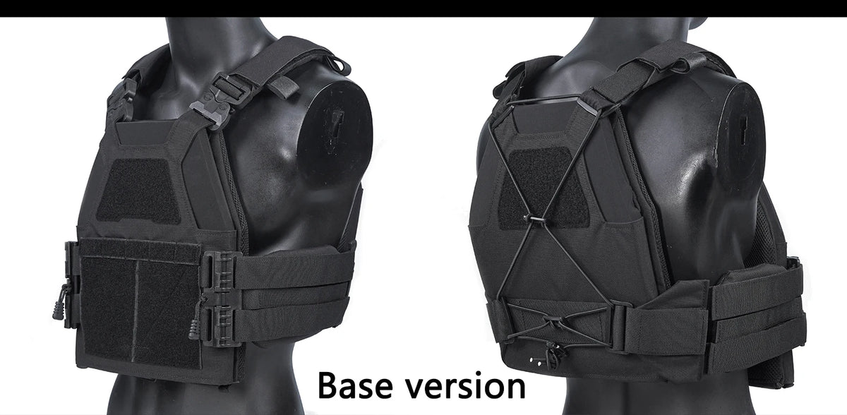 DMGear XP10 Tactical Vest Quick Release Adjustable Airsoft Gear Equipment Accessory Wargame Outdoor Hunting Outdoor