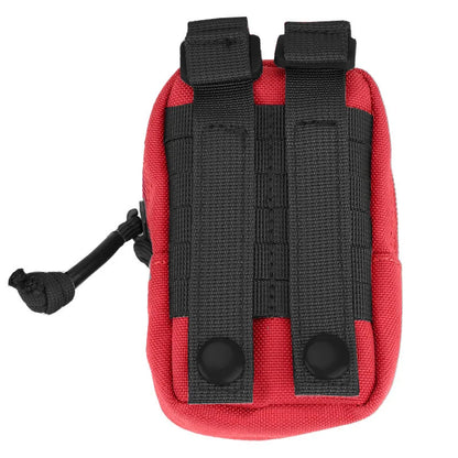 Tactical MOLLE Medical Glove & Utility Tissue Dispenser Pouch for Hunting Camping Hike First Aid Daily Backpack Carry Gear