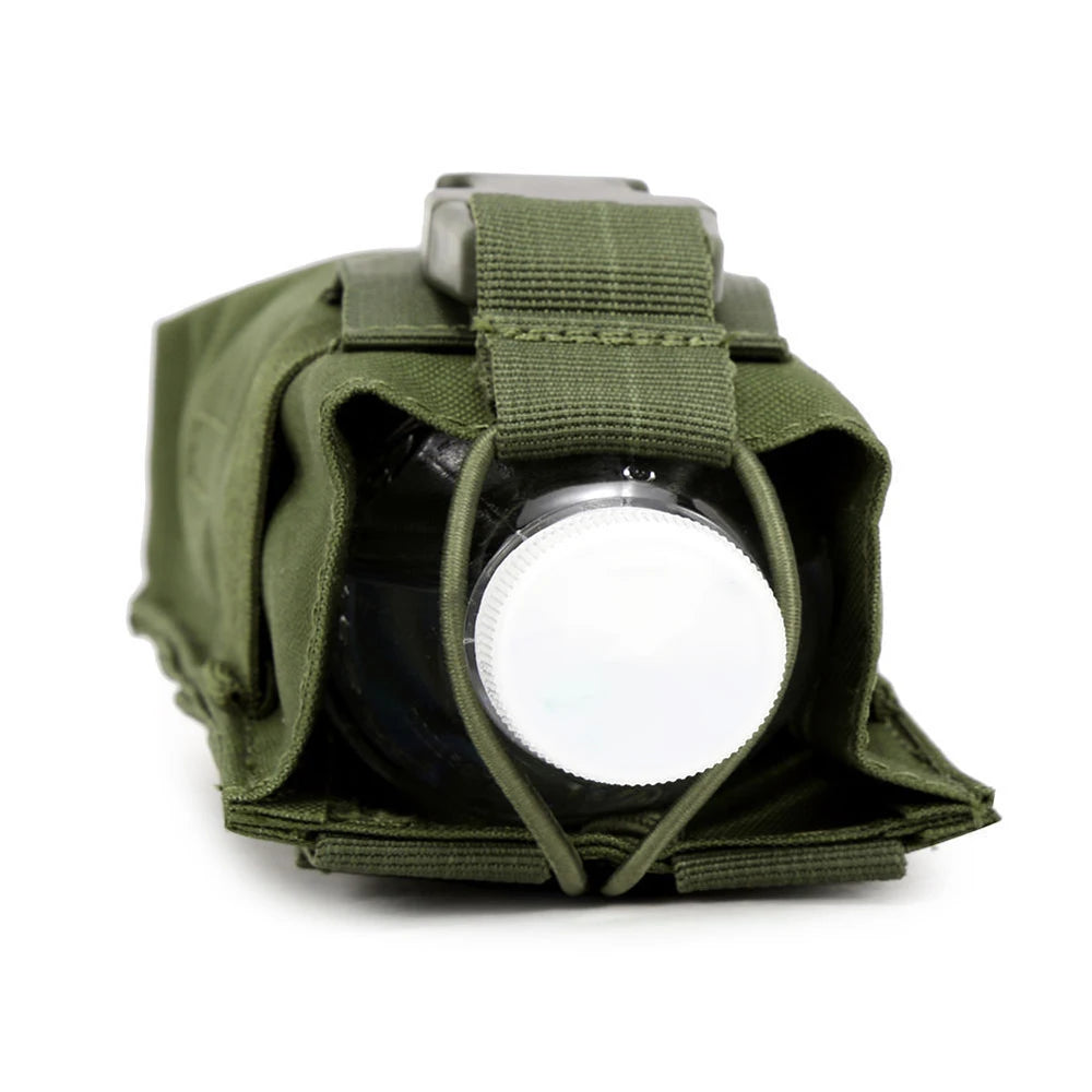 Tactical Molle Radio Walkie Talkie Pouch Water Bottle 600D Nylon Kettle Cover Hunting Waist Pouch Outdoor Hiking Camping Holder