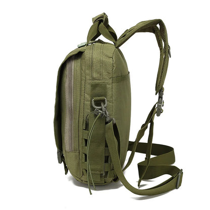 Tablet computer backpack, outdoor adventure tactical camouflage backpack, outdoor small waterproof backpack