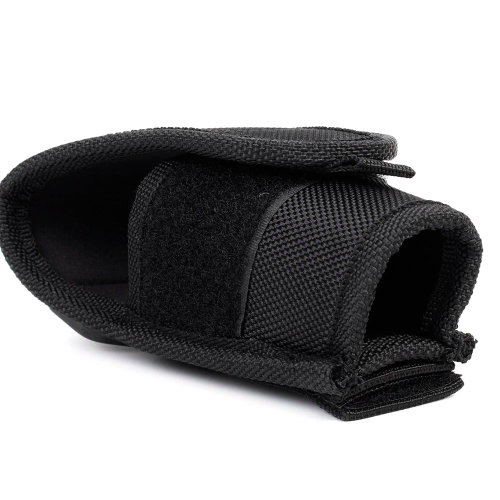 Tactical Flashlight Holster Nylon Molle Pouch Portable LED Torch Bag Waist Belt Pack for Hunting Camping Flashlight Bag