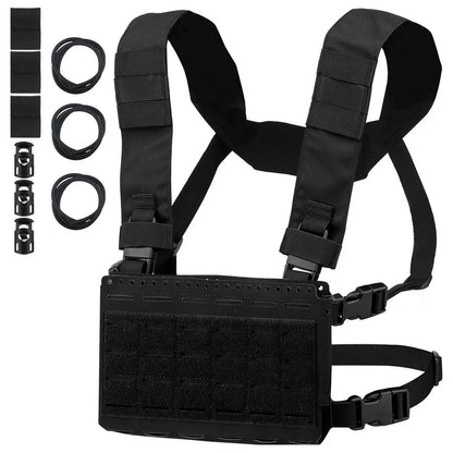 Tactical MOLLE MK5 Chest Rig SS MKV Micro Fight Chassis Placard Kit Loop Airsoft Magazine Pouch Plate Carrier Vest Equipment