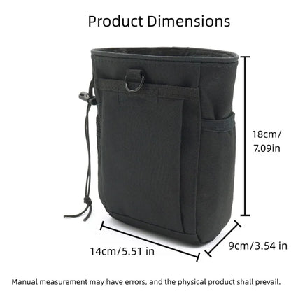 3-5L New Outdoor Hunting MOLLE Dump Pouch 600D Nylon Camouflage Waist Pack Ammo Recycle Bag for Tactical Gear