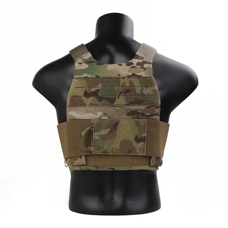 Emersongear Tactical For FCS Style VEST W/MK Chest Rig Set Body Armor Chest Rig Airsoft Hunting Vest Camping Hiking EM7407