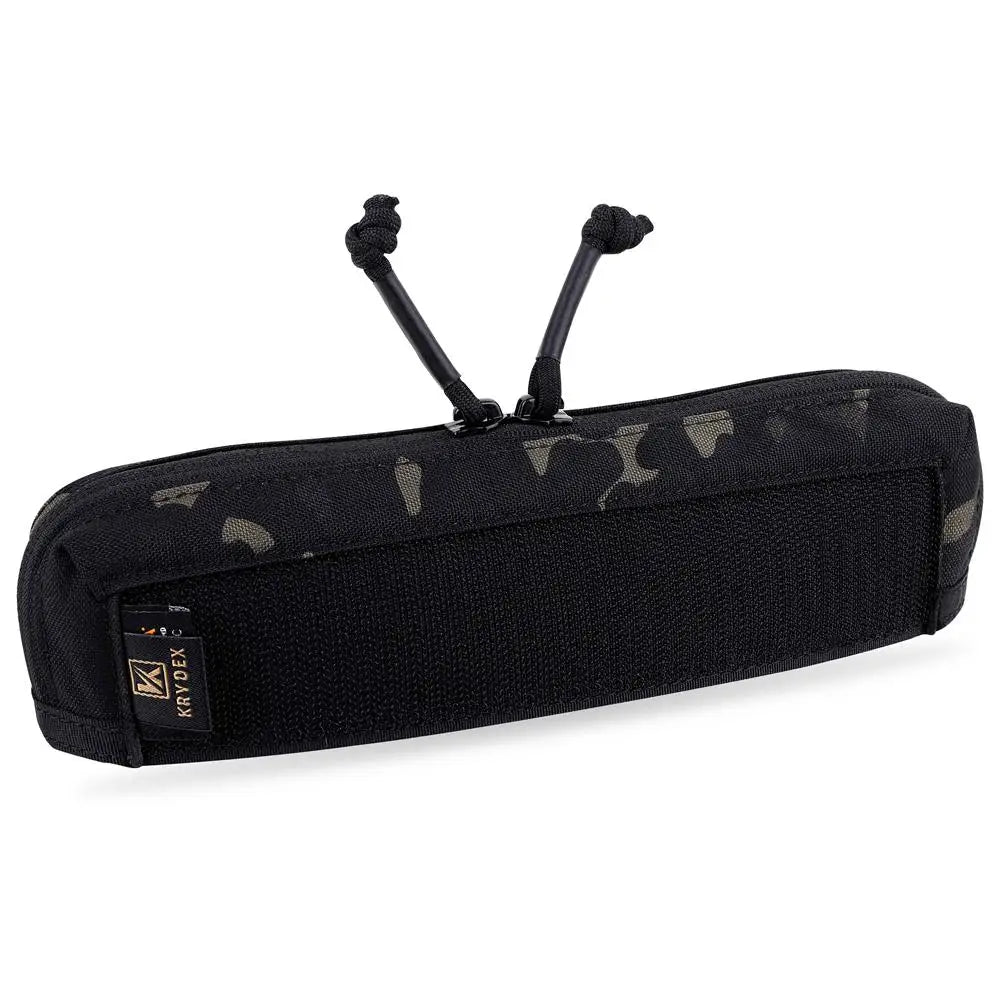 KRYDEX Tactical Zipper Insert Cover Pocket Pouch Double Zipper For MK3 MK4 Chest Rig Airsoft Paintball Hunting Vest Accessories