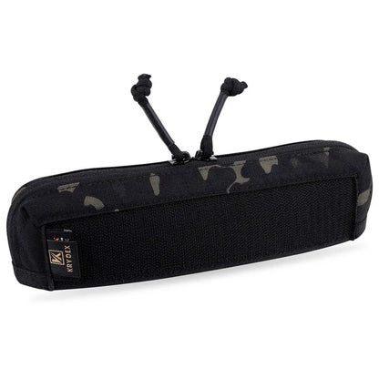 KRYDEX Tactical Zipper Insert Cover Pocket Pouch Double Zipper For MK3 MK4 Chest Rig Airsoft Paintball Hunting Vest Accessories