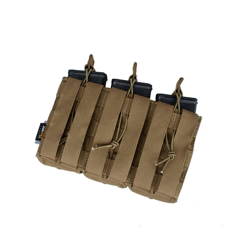 Tactical Vest Attachment Pouch Magazine Pouch 500D Fabric Lightweight Utility Admin Pouch for Molle System