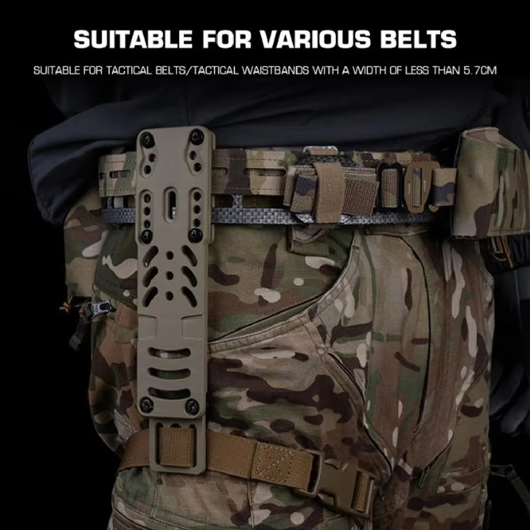 Metal Modular Holster Adapter 2.0 Multi-hole Position Adjustment QLS Platform Hunting Combat Airsoft Holster Adapter Accessories