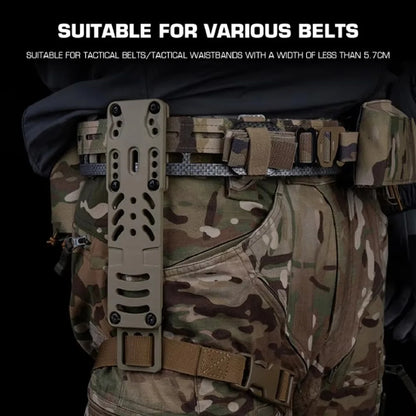 Metal Modular Holster Adapter 2.0 Multi-hole Position Adjustment QLS Platform Hunting Combat Airsoft Holster Adapter Accessories