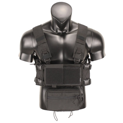 MK4 Micro Gear Chest Rig Bags for W/ 5.56 Mag Pouch Plate Carrier Chaleco Tactico Camouflage Close Combat Airsoft