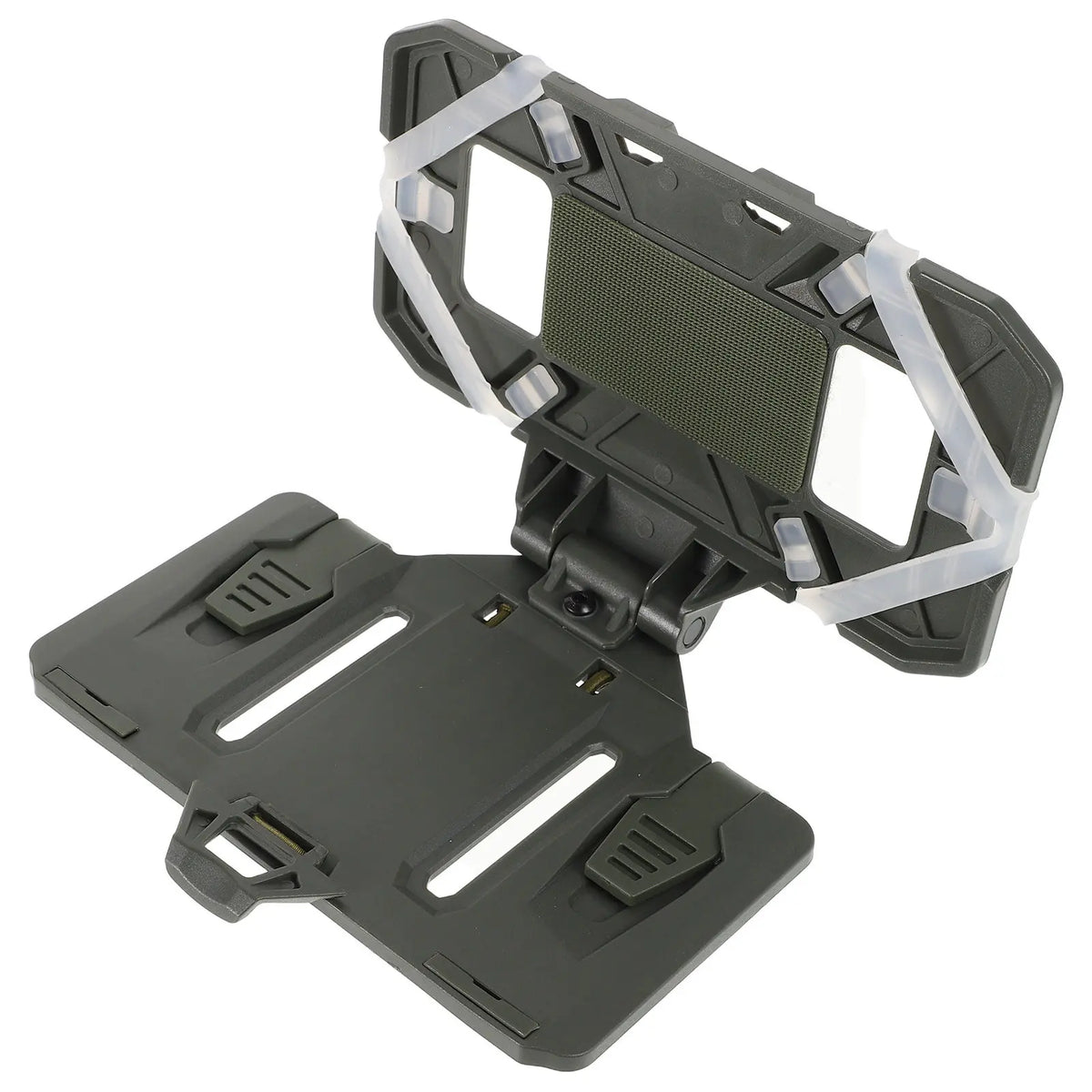 Foldable Gear Board Carrier Vest Phone Mount Holder Chest Mounted Accessory Stable for Outdoor Hiking Hunting Chest Mount Holder