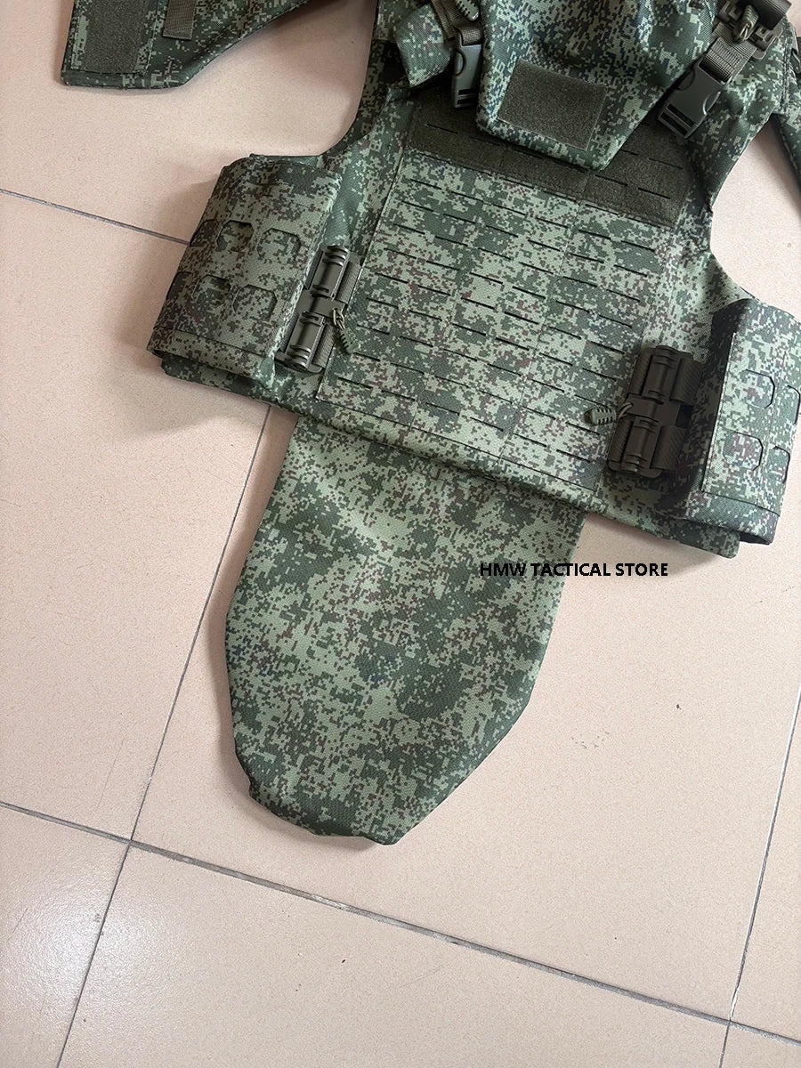 CS laser vest 6B45 detachable heavy armorCS laser vest 6B45 detachable heavy-duty protective EMR Russian camouflage vest