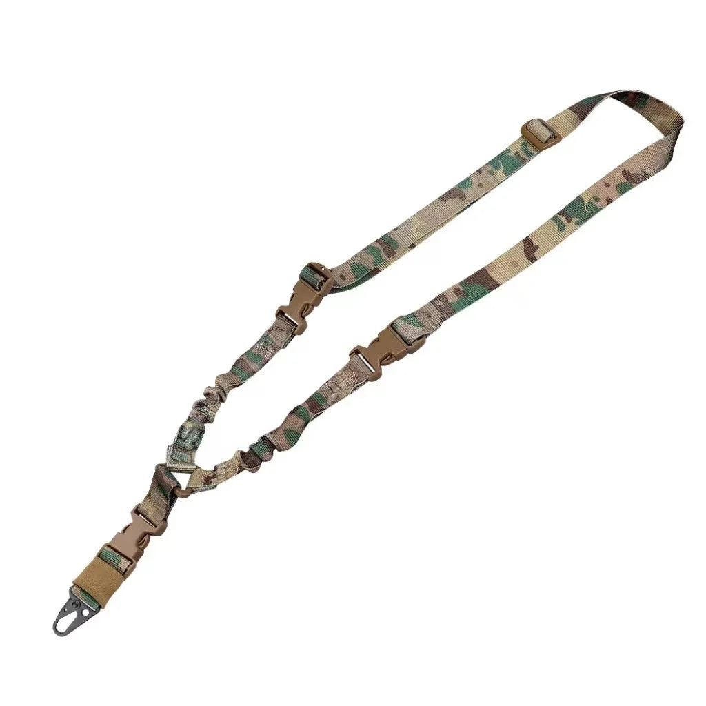 Shotgun Belt Hunting Accessories Equipment Single Point Gun Belt Shoulder Strap Rifle Rope Belt with Metal Buckle