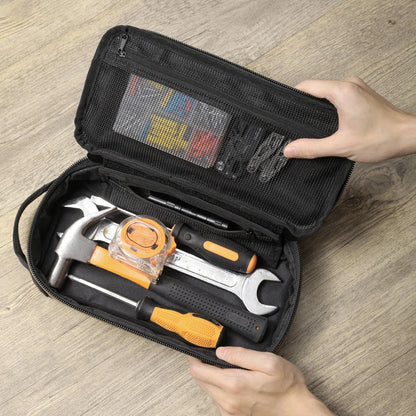 Tactical Utility EDC Pouch Heavy Duty Small Tool Bag Portable Organizer Case with Handle for EDC Motorcycle Road Bike