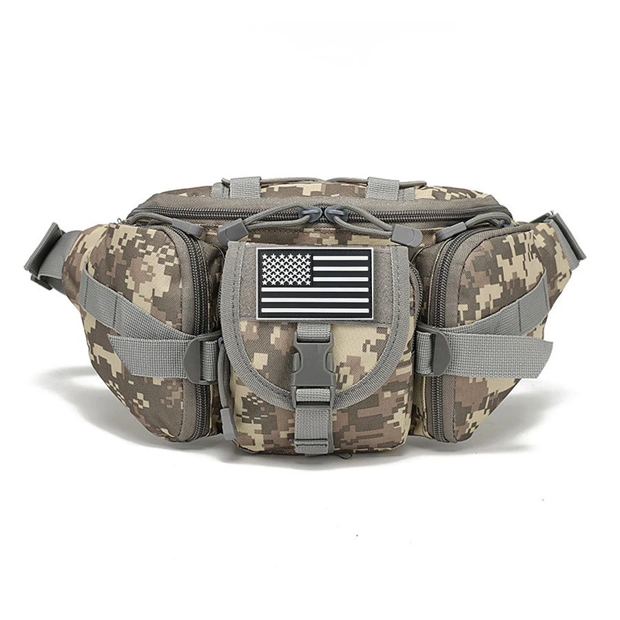 Outdoor Sports Hunting Waist Bag Multi functional Chest Bag Durable and Durable