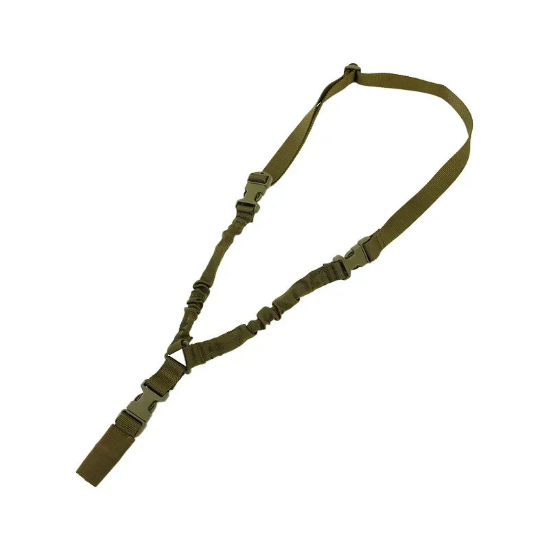Shotgun Belt Hunting Accessories Equipment Single Point Gun Belt Shoulder Strap Rifle Rope Belt with Metal Buckle