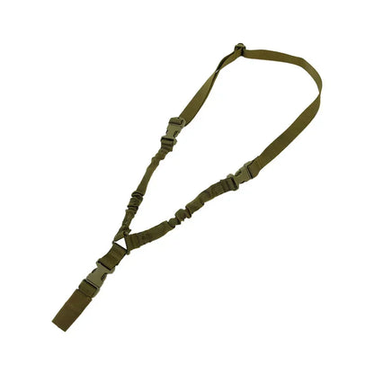 Shotgun Belt Hunting Accessories Equipment Single Point Gun Belt Shoulder Strap Rifle Rope Belt with Metal Buckle