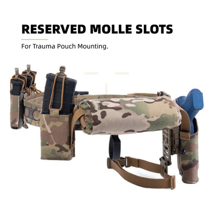 Breakaway Loop for 2 Inch MOLLE Belt, Tactical Ladder Descent Rappelling Safety Rope Attachment Buckle Airsoft Cosplay